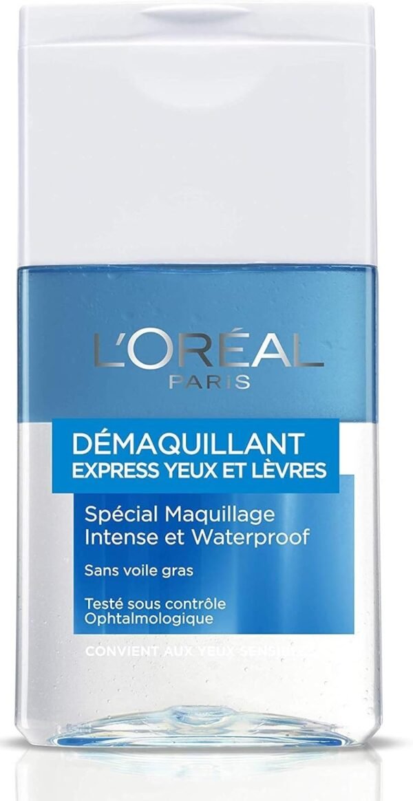 L’Oréal Paris Démaquillant Doux Yeux & Lèvres Waterproof, 125 ml