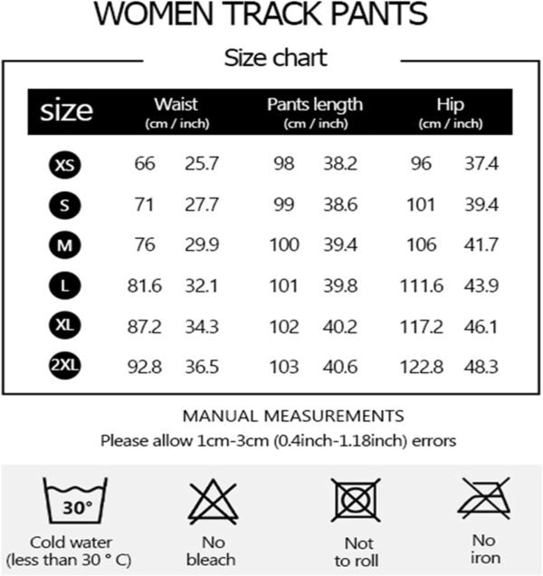 Sykooria Pantalons de Sport Femme Jogging Femme Coton Pantalons de Survêtement Pantalon Jogging Femme Pants avec Poches per Fitness Sport S-XXL – Image 6