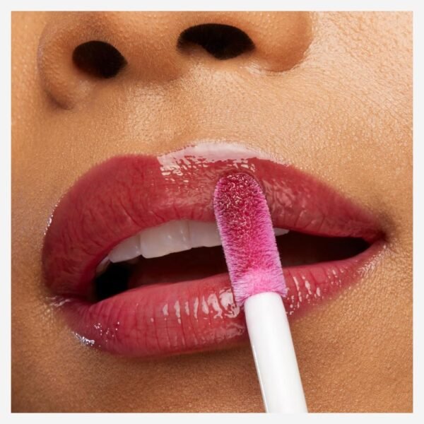 Maybelline New York - Gloss à Lèvres Hydratant & Brillance Instantanée - Enrichi en Acide Hyaluronique - Non Collant - Lifter Gloss Candy Drop - Teinte : Bubble Gum (24) - 5,4 ml – Image 4