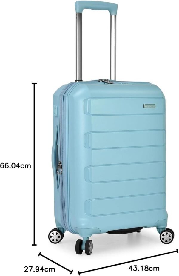 Traveler's Choice Pagosa Valise Rigide et Indestructible, Valise Extensible à roulettes pivotantes – Image 11