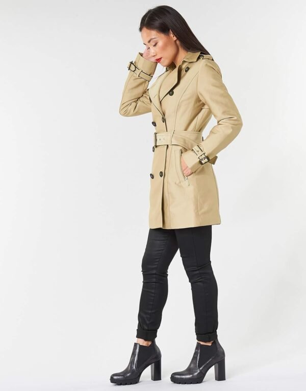 Morgan Trench droit boutonné et ceinturé – Image 3
