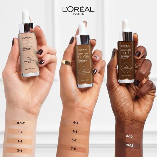 L'Oréal Paris - Sérum Teinté Repulpant - Accord Parfait - Teinte : 2-3 Light - 30 ml – Image 5