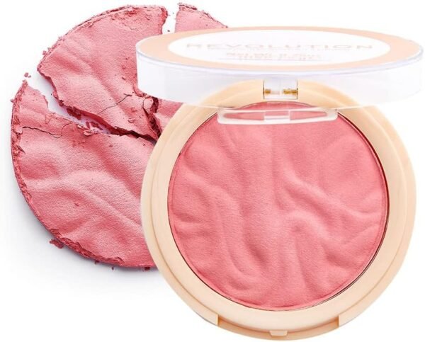 Makeup Revolution, Poudre Fard à Joues Relooké, Ballerina, 7.5g