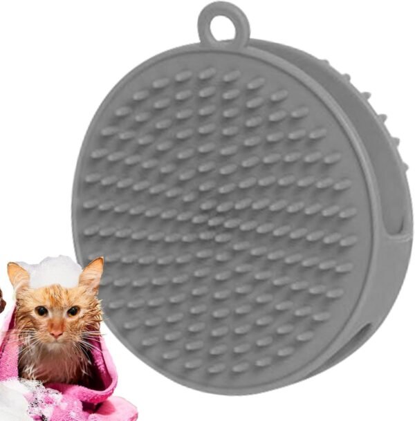 Brosse pour chien pour le bain | Shampoing Toilettage Massage Apaisant Brosse pour animaux de compagnie – Animalerie, Hôpital, Maison Brosse pour chien pour massage, toilettage, bain Fanelod – Image 5