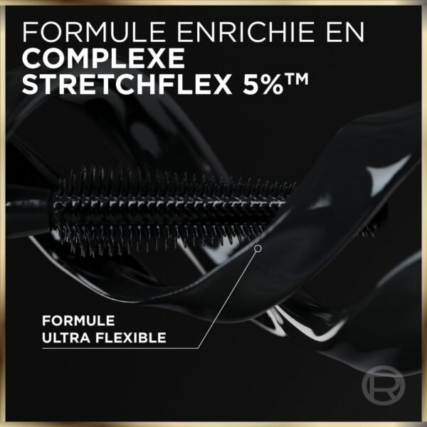 L'Oréal Paris - Mascara Volume Panoramique - Cils Démultipliés - Sans Paquets - Regard Agrandi - Technologie Stretch-Flex - Panorama Volume Millions de Cils - Noir – Image 7