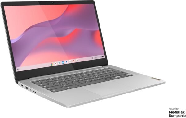 Lenovo IdeaPad Slim 3 Chromebook 14M868 - Ordinateur Portable 14'' FHD (MediaTek Kompanio 520, RAM 4Go, eMMC 64Go, Arm Mali-G52 Graphics, Chrome OS) Clavier AZERTY Français - Gris – Image 12