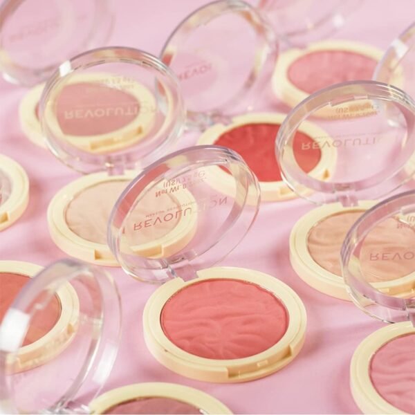 Makeup Revolution, Poudre Fard à Joues Relooké, Ballerina, 7.5g – Image 5