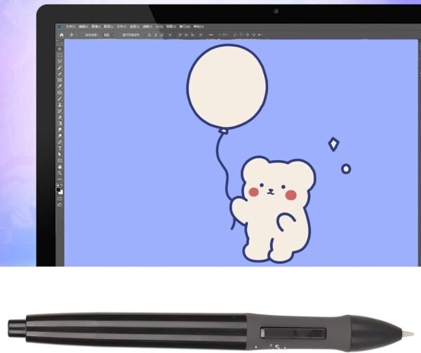 Stylet à Pression Sensible avec 8192 Niveaux pour Tablette de Dessin GT191 GT221 Pro GT156HD V2 GT220 V2 – Image 3