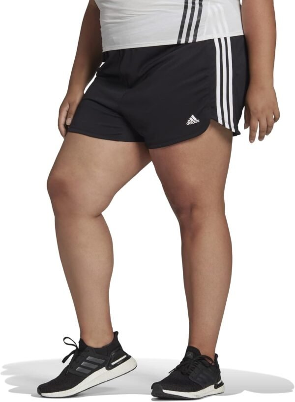 adidas Pacer 3-Stripes Knit Shorts (Plus Size) - Short - Shorts - Femme – Image 2