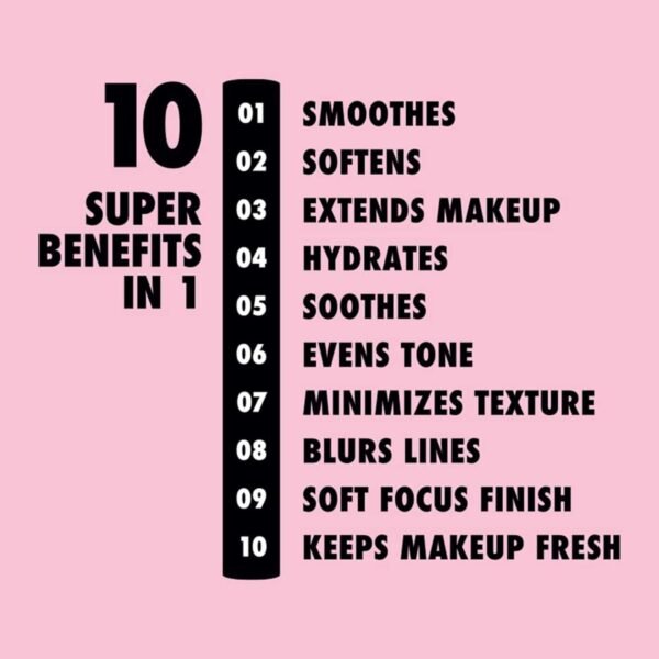 NYX Professional Makeup Base de Maquillage pour Teint Lisse et Uniforme, Hydratant, Racine de Guimauve, Formule Vegan, The Marshmellow Primer, 30 ml – Image 2