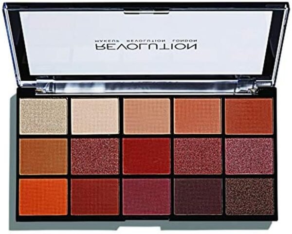 Makeup Revolution, Palette d'ombres à paupières Reloaded, Iconic Fever, 15 nuances, 16,5 g – Image 3