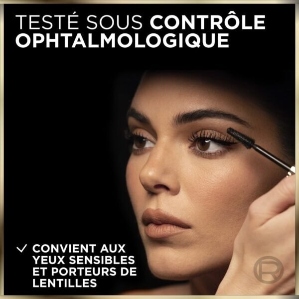 L'Oréal Paris - Mascara Volume Panoramique - Cils Démultipliés - Sans Paquets - Regard Agrandi - Technologie Stretch-Flex - Panorama Volume Millions de Cils - Noir – Image 8