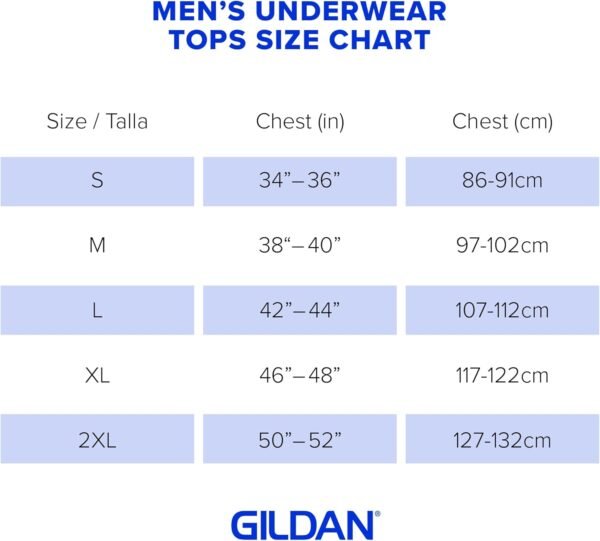 Gildan sous-vêtement (Lot de 5) Homme – Image 6