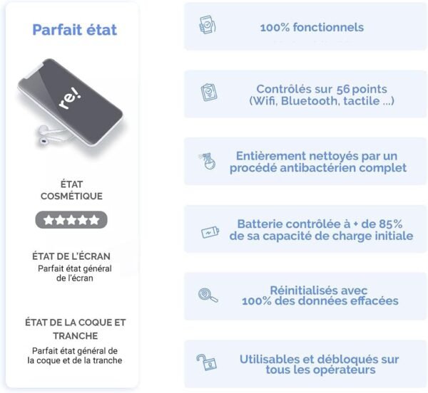 iPhone SE 2e Génération, 64GB, Noir (Reconditionné) – Image 2