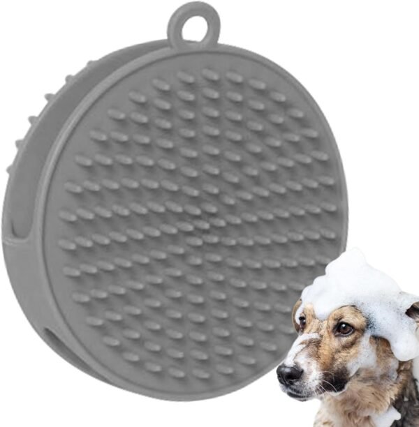 Brosse pour chien pour le bain | Shampoing Toilettage Massage Apaisant Brosse pour animaux de compagnie – Animalerie, Hôpital, Maison Brosse pour chien pour massage, toilettage, bain Fanelod – Image 6