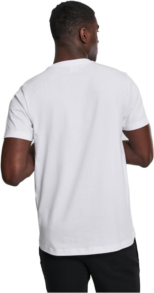 Urban Classics T-Shirt Basique Homme T-Shirt Manches Courtes Noir Regular/Coupe Standard – Image 4