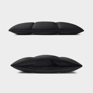 Alternative view of Comfyable Housse Ordinateur Portable 15-16 Pouces Compatible avec MacBook Air 15 M4 2025 & MacBook Pro 16 M4 2024, Fermeture Magnétique, Nylon, Noir