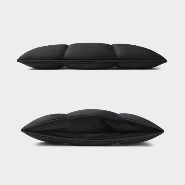 Comfyable Housse Ordinateur Portable 15-16 Pouces Compatible avec MacBook Air 15 M4 2025 & MacBook Pro 16 M4 2024, Fermeture Magnétique, Nylon, Noir – Image 2