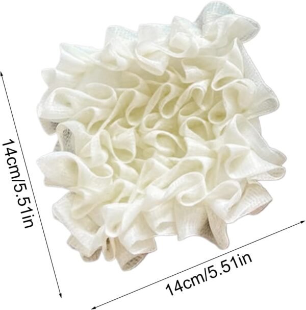 Exfoliateurs de lavage corporel - Exfoliants de douche, luffas de bain pour hommes et femmes | Cuissons nettoyantes pour la peau, éponges douces pour le corps pour salle de bain, hygiène personnelle – Image 5