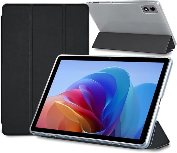 BNCF Bpad 10 10.1 inch Tablet Case, Durable, léger, écologique, Auto Sleep/Wake, Support Multi-Angle, étanche et Anti-Empreinte Digitale