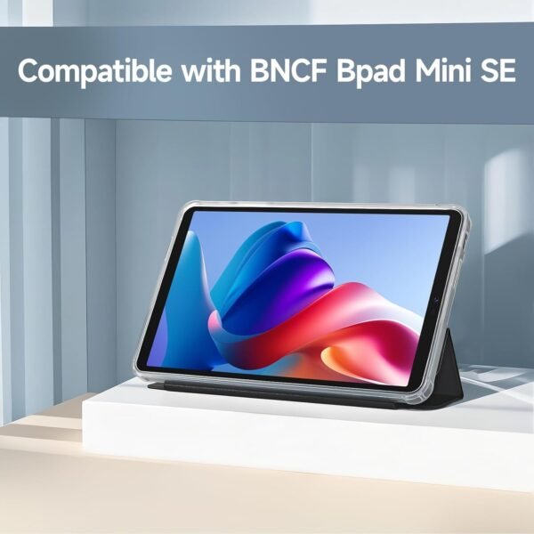 BNCF Bpad Mini SE Étui pour Tablette 8,7 Pouces, Durable, léger, écologique, Support Multi-Angles, étui de Protection étanche et Anti-Traces – Image 2