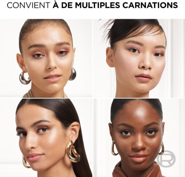 L'Oréal Paris - Fluide Enlumineur Éclat Multi-Usages - Illumine & Hydrate - Enrichi en Beurre de Karité - Lumi glotion - Teinte : 904 - 40 ml – Image 7
