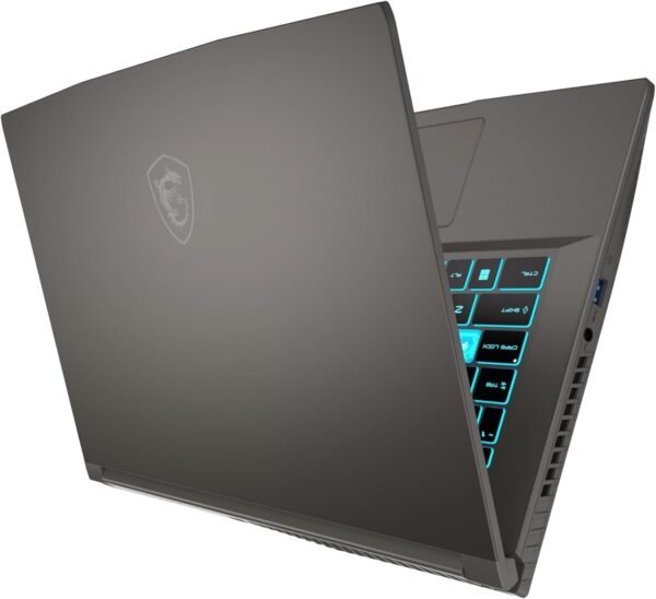 MSI Thin 15 B13VF-2679FR : Intel Core i5 13420H - 16GB DDR4 (2x8GB) - SSD 512GB NVMe PCIe - Nvidia RTX4060 8GB GDDR6-15, 6' Full HD 144Hz - Windows 11 Famille- Clavier Azerty retroeclairé – Image 5