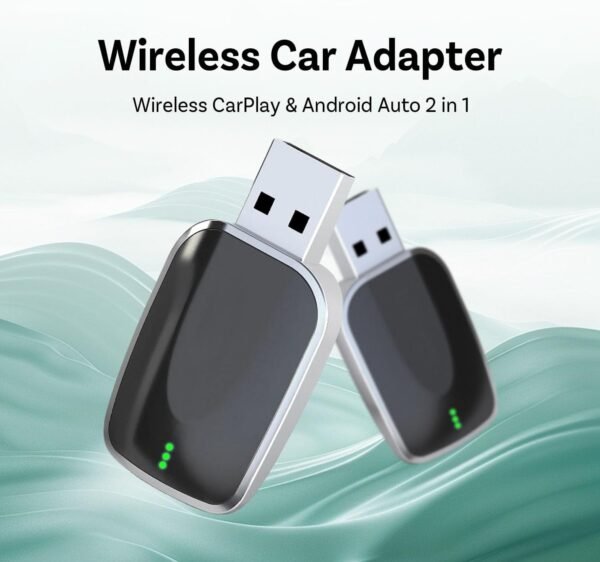 bairuibin Adaptateur CarPlay sans Fil pour Volvo XC60 2018-2023,Android Auto sans Fil,Carplay sans Fil,clé USB CarPlay,Adaptateur sans Fil CarPlay,Performance Stable – Image 2
