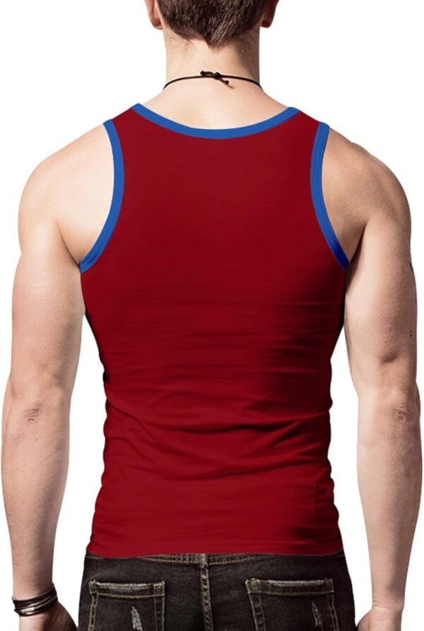 Generisch Vice Débardeur Homme Vêtements Slim Casual Sports Hommes Été Couleur Assortie Maillot de corps Gilet Débardeur Gilet Gilet Gilet Homme – Image 6