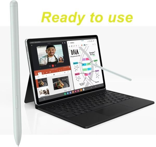 Stylet de Rechange pour Samsung Galaxy Tab S9 FE/S9 FE+/S9 FE Plus SM-X510, SM-X516B avec Pointes de Stylo gratuites（Menthe） – Image 4