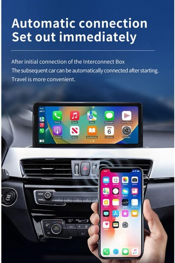 LIZHIguo CarPlay sans Fil pour V-W Tiguan 2016-2023,Adaptateur Cle CarPlay Voiture,Android Auto sans Fil Latence,USB Plug Play,Filaire san Fil – Image 4