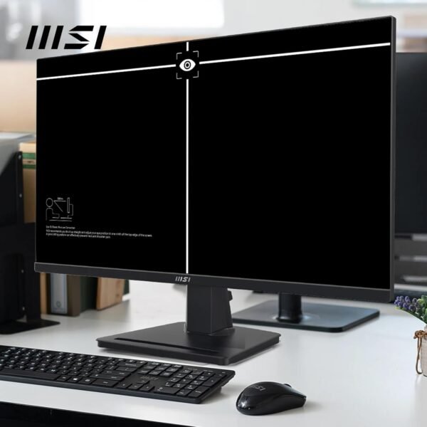 MSI Pro MP275 écran bureautique 27" Full HD - Dalle IPS 1920 x 1080, 100 Hz, écran respectueux des Yeux, Haut-parleurs intégrés, inclinable - HDMI 1.4b, D-Sub (VGA) – Image 4