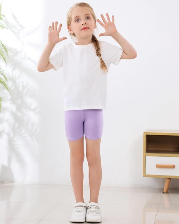 Adorel Short sous Robe Legging Court Cycliste Été Fille Lot de 8 – Image 6