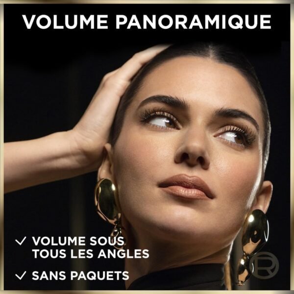 L'Oréal Paris - Mascara Volume Panoramique - Cils Démultipliés - Sans Paquets - Regard Agrandi - Technologie Stretch-Flex - Panorama Volume Millions de Cils - Noir – Image 5