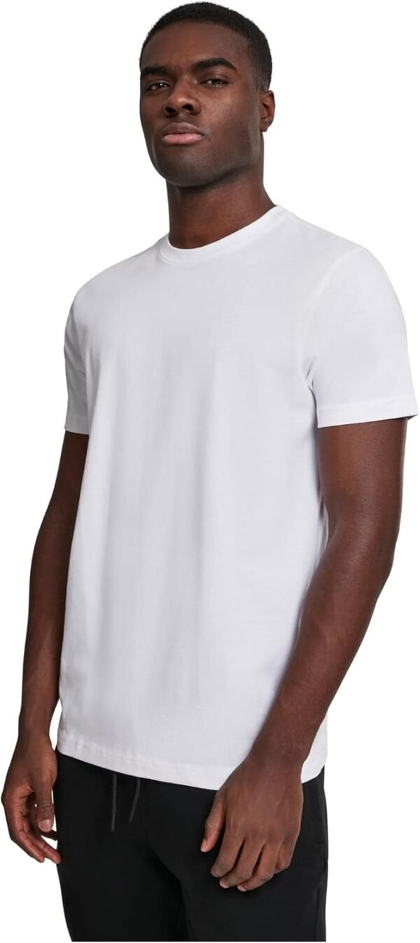 Urban Classics T-Shirt Basique Homme T-Shirt Manches Courtes Noir Regular/Coupe Standard
