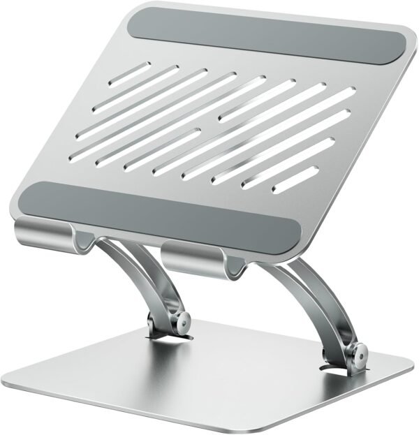 Tounee Support pour Tablette Surface Pro - Compatible avec tablettes et Smartphones de 4,0 à 16.5 Pouces - Argenté