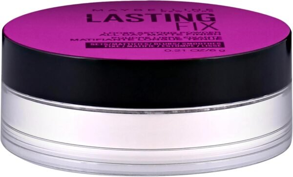 Maybelline New York - Poudre Libre Fixante & Perfectrice - Lasting Fix - Transparent (01) – Image 2