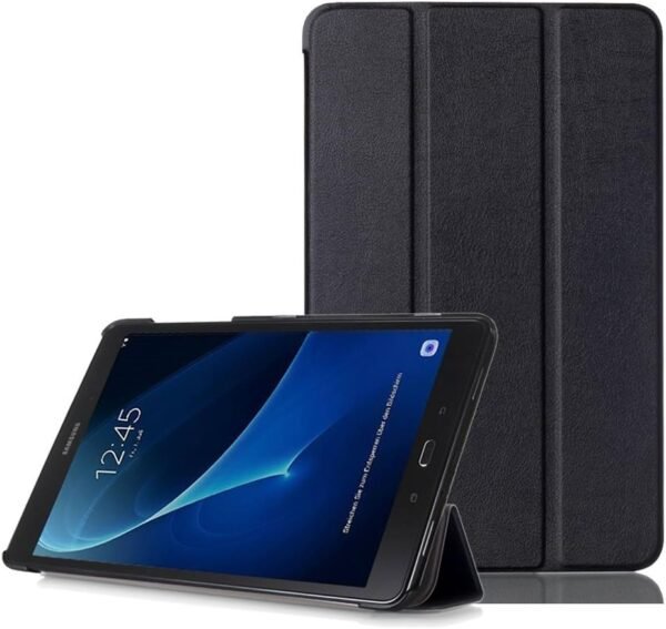 XITODA Coque pour Galaxy Tab A6 10,1" 2016 – PU Cuir Flip Cover Stand Pochette Etui pour Samsung Galaxy Tab A 10.1 2016 (LTE SM-T585N/Wifi SM-T580N),Nero