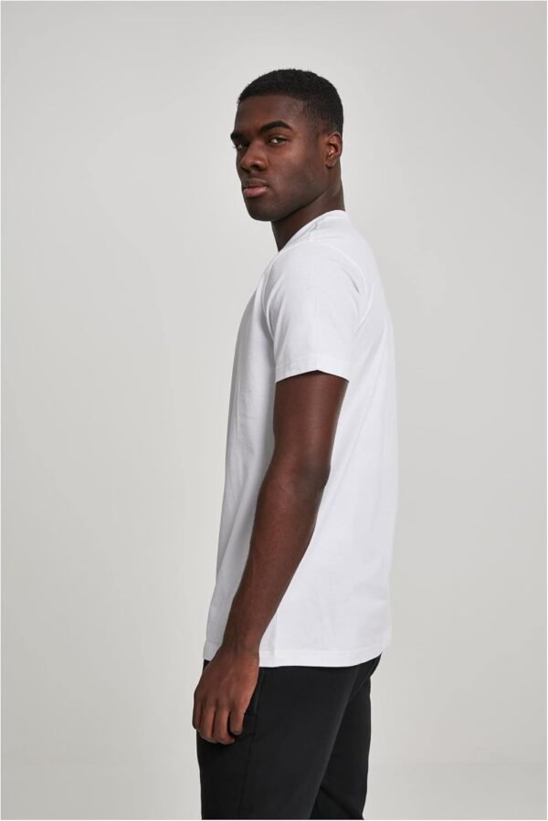 Urban Classics T-Shirt Basique Homme T-Shirt Manches Courtes Noir Regular/Coupe Standard – Image 9