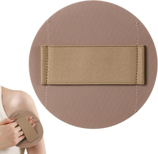 exfoliant en silicone pour corps | outil d'hygiène corporelle réutilisable, éponge nettoyante avec nettoyage en profondeur, accessoire pour hygiène personnelle, tapis de visage, dos et corps – Image 8