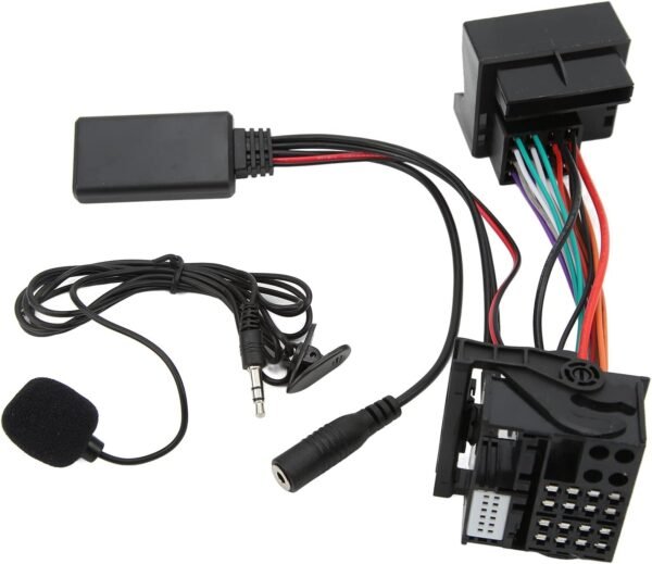 Yctze Adaptateur Audio Stéréo de Voiture avec Câble D'entrée AUX5.0, Remplacement pour RCD310 RCD510 RNS510, Matériau de Haute qualité, Installation Facile (avec Cordon – Image 2