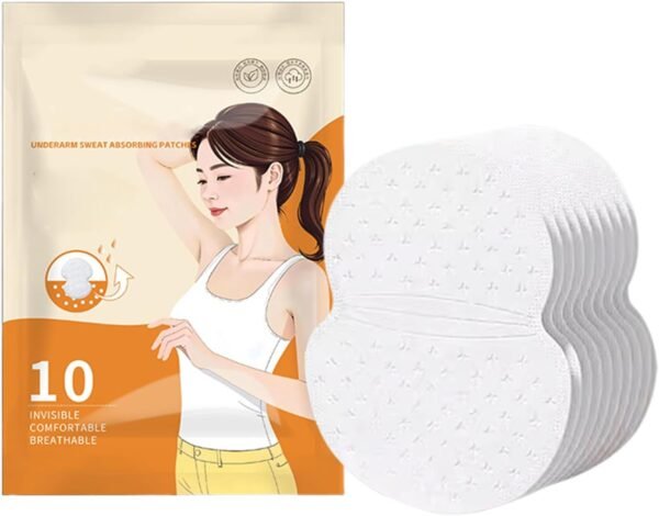 Garde de Sueur sous Les Bras - Barrières d'humidité des bâtons Doux, Fines plaques de contrôle des odeurs Invisibles, Bandes Douces adaptées à la Peau | Essentiels d'hygiène personnelle pour Le