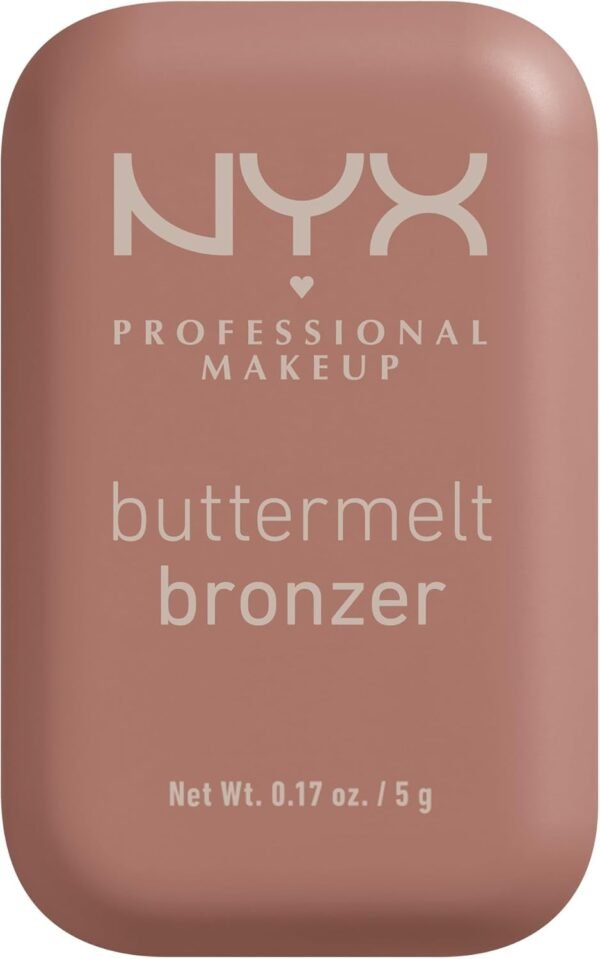 NYX PROFESSIONAL MAKEUP - Bronzeur Crème - Utilisation Corps et Visage - Buttermelt Bronzer, Teinte : Desserve Butta