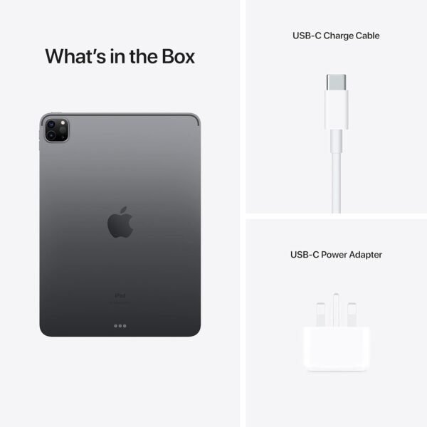 2021 Apple iPad Pro (11-pouces, Wi-Fi, 128 Go) - Gris Sidéral (Reconditionné) – Image 6