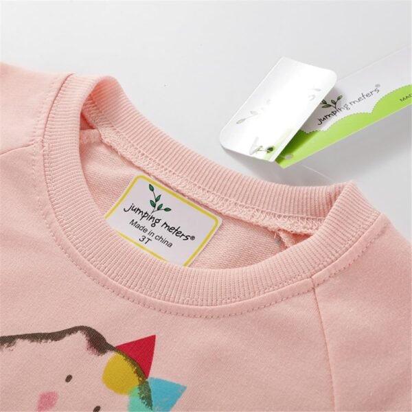 Pull Fille Vêtements pour Filles Enfants Sweatshirt Sportswear Licorne Jumper Pullover Atomne Hiver Taille 1-7 Ans – Image 4