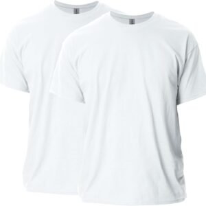 Gildan Ultra Cotton T-Shirt, Style G2000, Multipack T-Shirt Homme (Lot de 2)