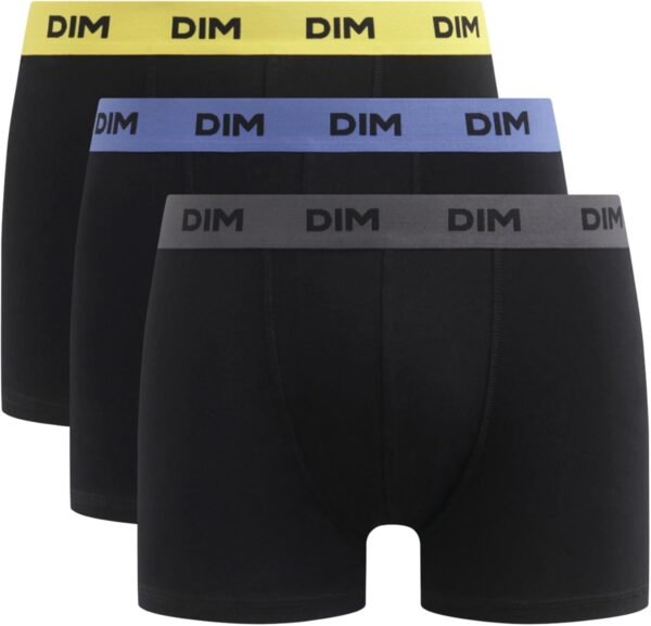Dim Lot de 3 Boxers Mix and Colors en Tissu Respirant D005D pour Homme