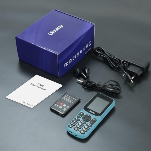 Uleway 4G Telephone Portable Senior Débloqué, Double SIM Téléphone Portable Personnes âgées | Téléphone Portable Compact Facile à Utiliser avec 1.8" LCD Écran | Haut Volume | USB C | Utiliser Nano SIM – Image 11