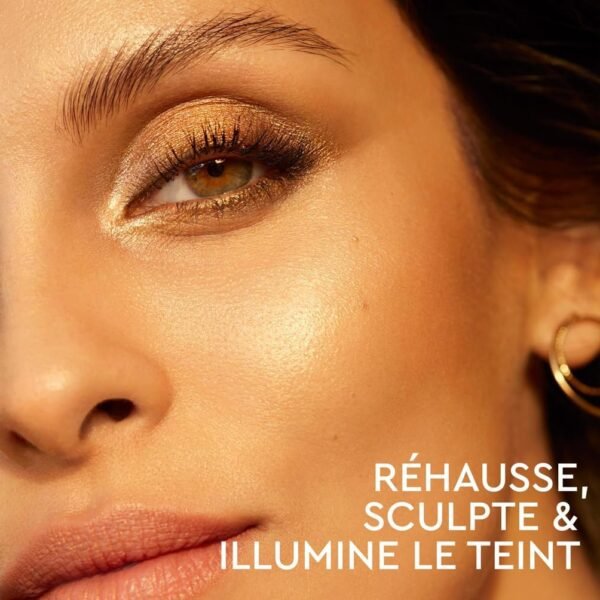 La Provençale Bio - Poudre d'Éclat l'Instant Doré - 3 en 1 : Poudre Soleil, Fard à Joues, Enlumineur de Teint - 100% d’Ingrédients d'Origine Naturelle - Poudre Bronzante Visage Effet Bonne Mine – Image 2