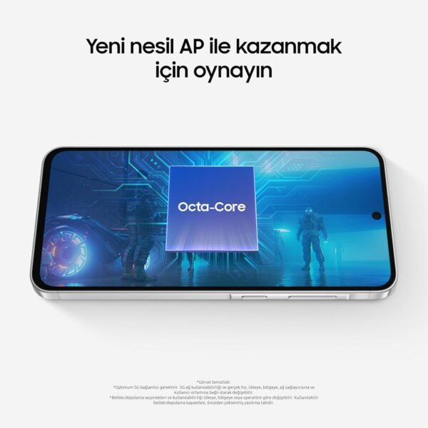 Samsung Galaxy A56 5G, smartphone Android, 256 Go de stockage, 8 Go de RAM, anthracite, mise à niveau du système d'exploitation 6x, grand écran, longue durée de vie de la batterie (garantie Samsung – Image 7